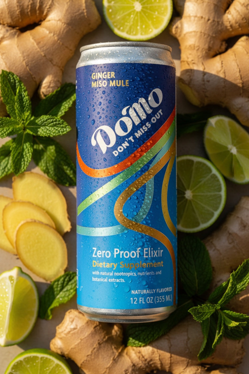 Ginger Miso Mule - Zero Proof Elixir | Do'Mo Drinks