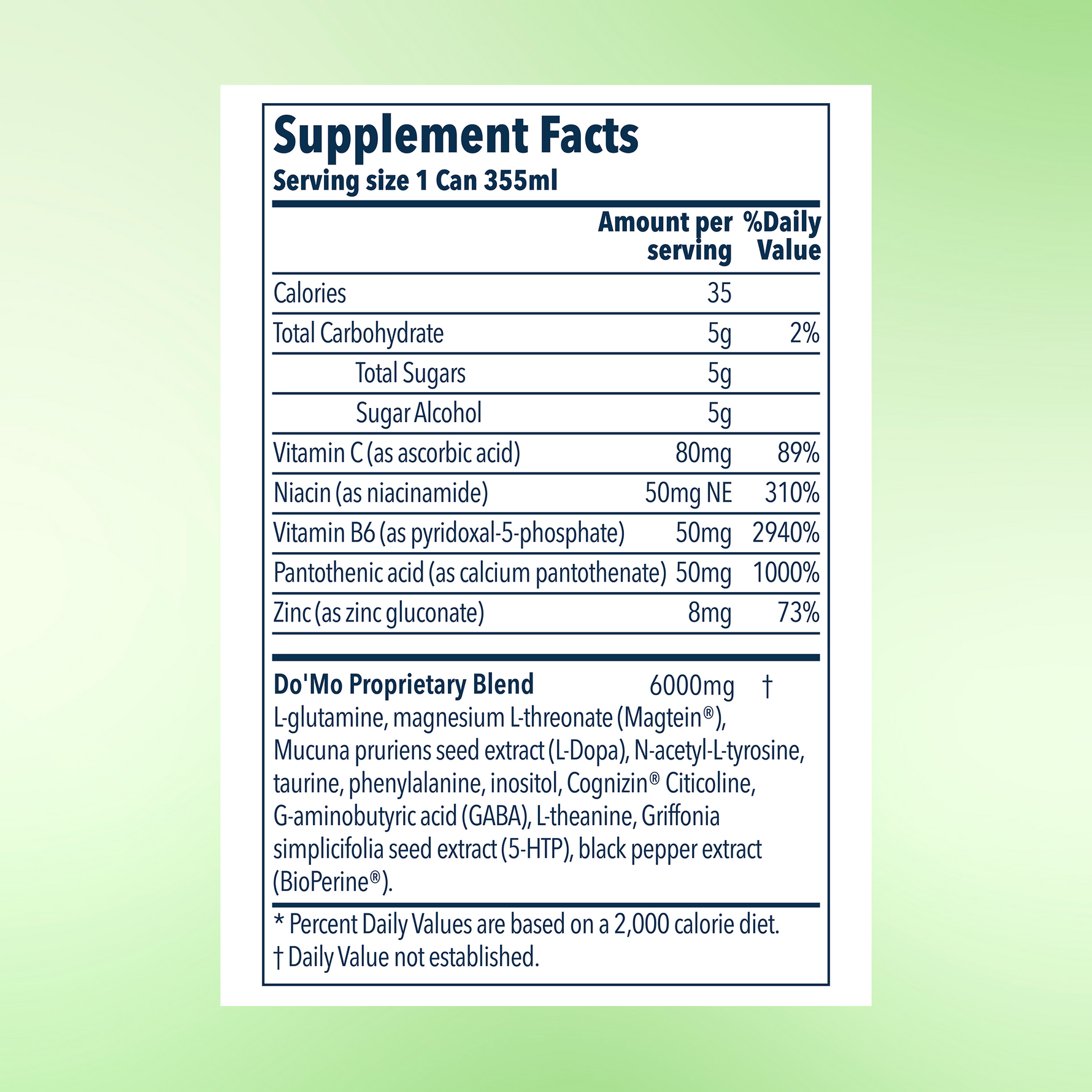 Do'Mo Spicy Watermelon Margarita Supplement Panel