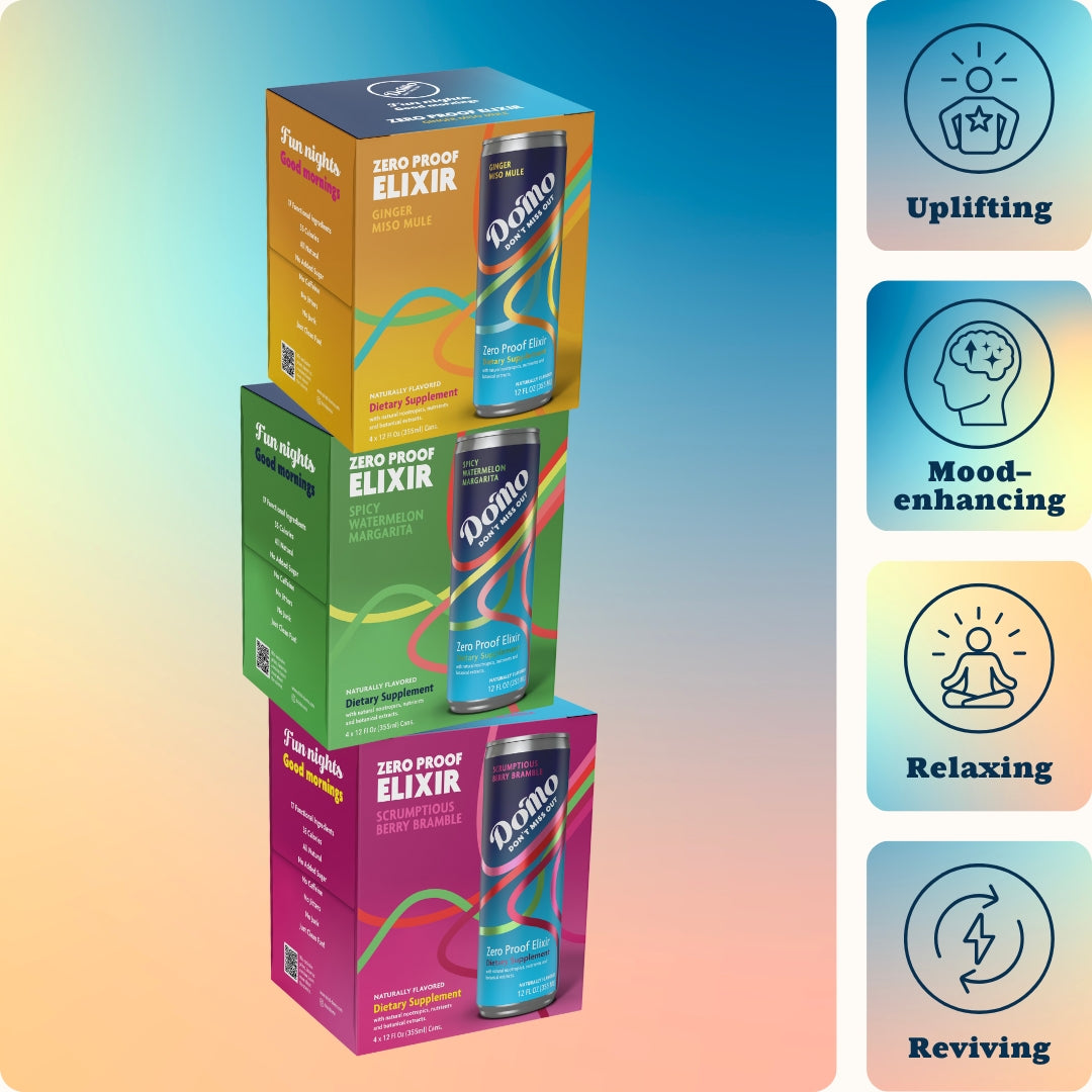 Do'Mo Zero Proof Social Tonic Variety Pack